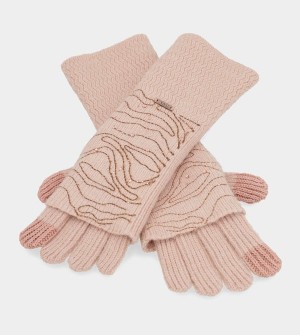 Anekke Beige Knitted Guanti | ST7154260