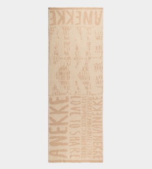 Anekke Beige Logomania. Sciarpa | WC1679352
