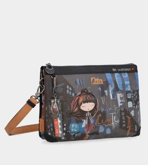 Anekke Contemporary 2 Compartment Borse Crossbody | DO4350168