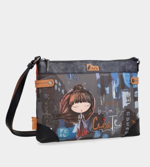 Anekke Contemporary Large Printed Borse Crossbody | KO7562413