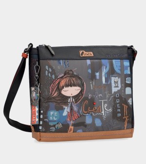 Anekke Contemporary Rectangular 3 Compartment Contemporary Borse Crossbody | KQ5289341