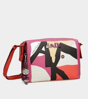 Anekke Fashion Rectangular Borse Crossbody | DP6582943