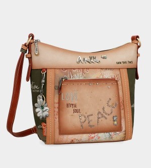 Anekke Flowers Large Borse Crossbody | QN3104259