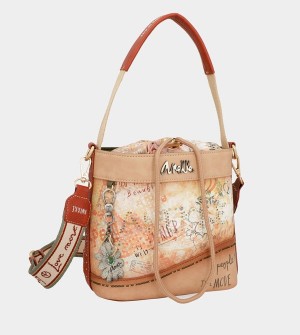 Anekke Flowers With Rope Closure Borse Crossbody | LJ6583479