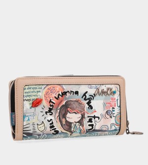 Anekke Fun & Music Large Printed Portafogli | QB4513687