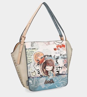 Anekke Fun & Music Oval Shopper Borse Tote | HD6810457