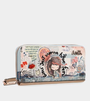 Anekke Fun & Music Zippered Portafogli | OK1520674