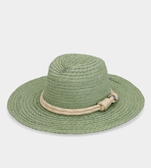 Anekke Green Raffia Cappelli | FW1076524