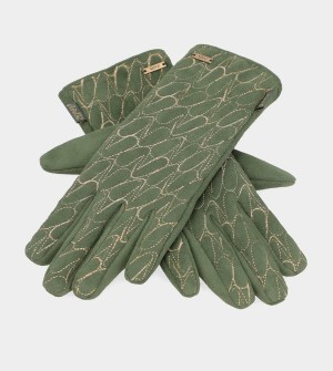 Anekke Logo Green Guanti | LN1496782
