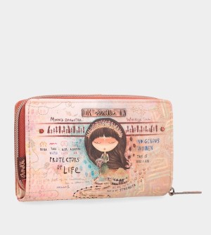 Anekke Menire Medium Rfid Embossed Portafogli | WM3289670