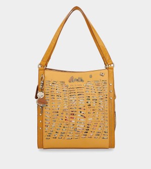 Anekke Nature Pachamama Ochre Borse Tote | IB6904731