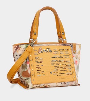 Anekke Nature Pachamama Ochre Borse Tote | OZ0685974