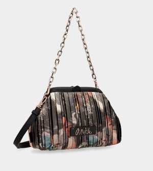 Anekke Shōen Palette Pleated Bowler Borse A Tracolla | TQ8673954