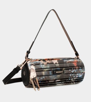 Anekke Shōen Palette Pleated Cylindrical Borse Crossbody | FL8293150