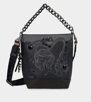Anekke Studio Navy Blue Medium Borse Crossbody | AV9764152