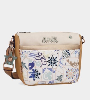 Anekke Sunrise Tile Print Borse Crossbody | RU2839467