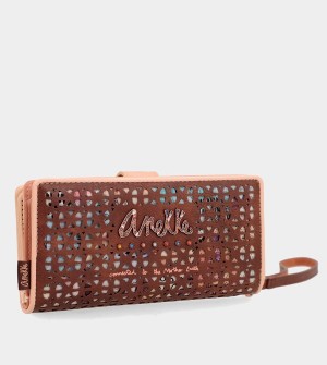 Anekke Tribe Large Brown Rfid Portafogli | CO9428507