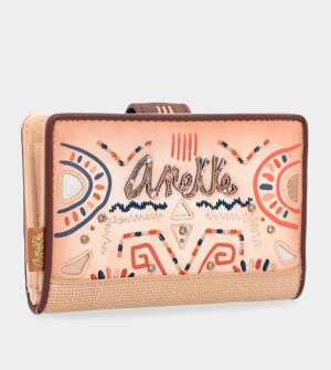 Anekke Tribe Medium Ethnic Print Rfid Portafogli | SO9517648