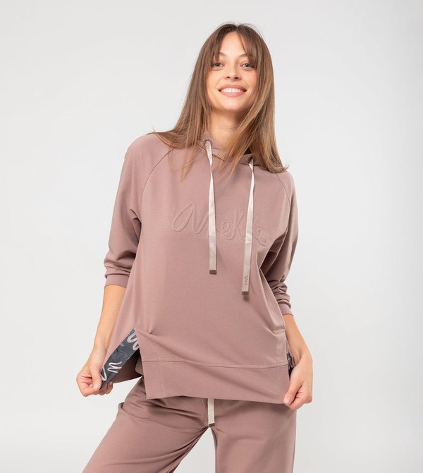 Anekke Beige Hoodie Felpe | NO5708261