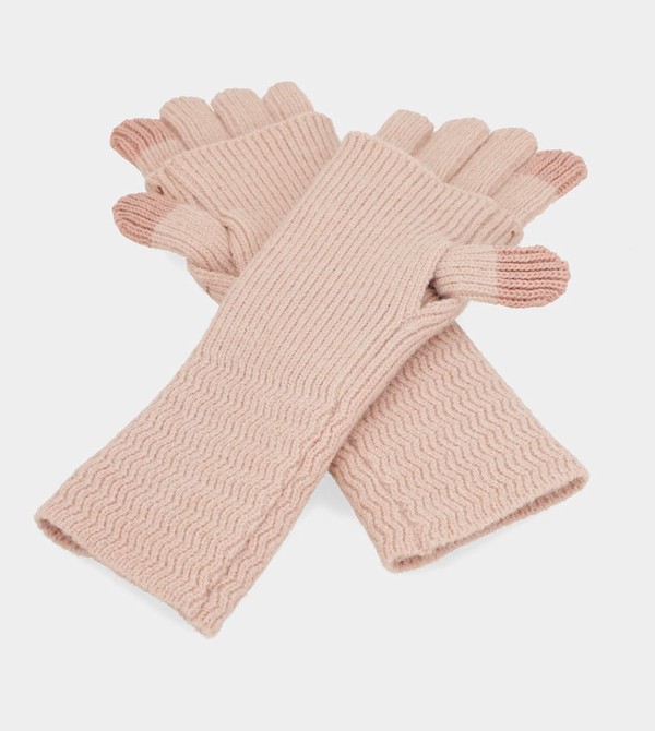 Anekke Beige Knitted Guanti | ST7154260