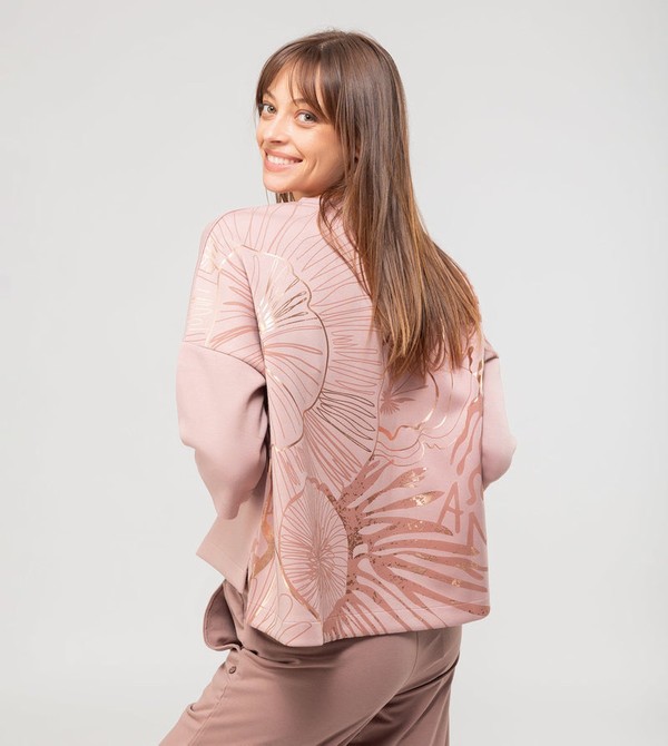 Anekke Beige Logo Felpe | QW5468973