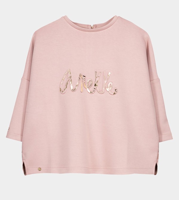 Anekke Beige Logo Felpe | QW5468973