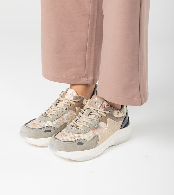 Anekke Beige Sports Memories Scarpe | KN7409128