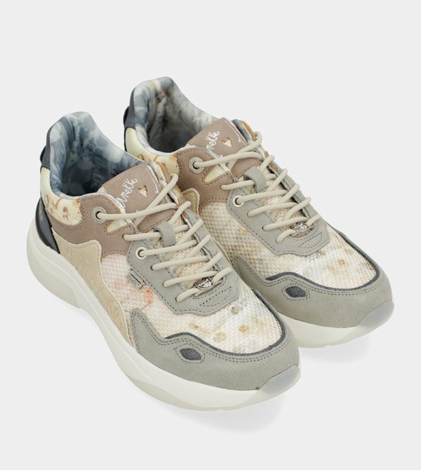 Anekke Beige Sports Memories Scarpe | KN7409128
