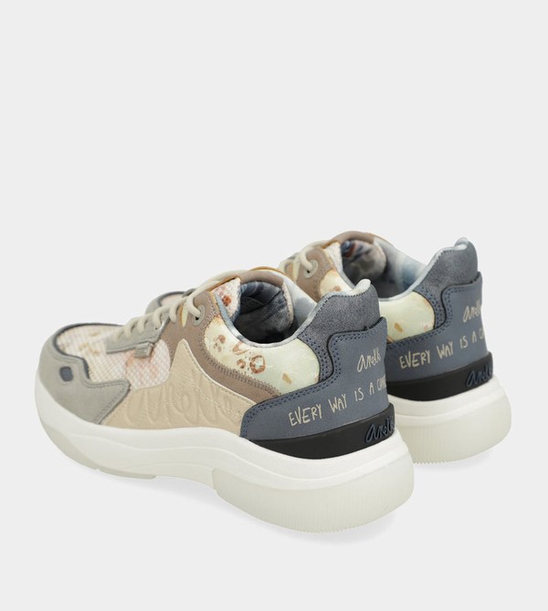 Anekke Beige Sports Memories Scarpe | KN7409128