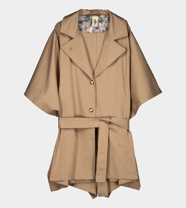 Anekke Beigee-style Trench Giacche | OL3017495