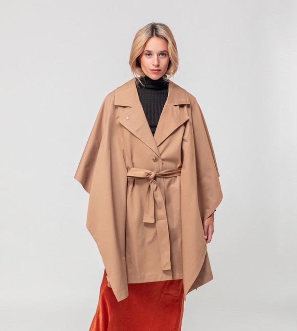 Anekke Beigee-style Trench Giacche | OL3017495
