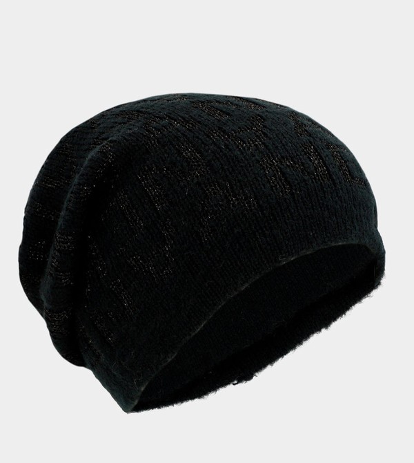 Anekke Black Contemporary Knit Cappelli | HE0597486