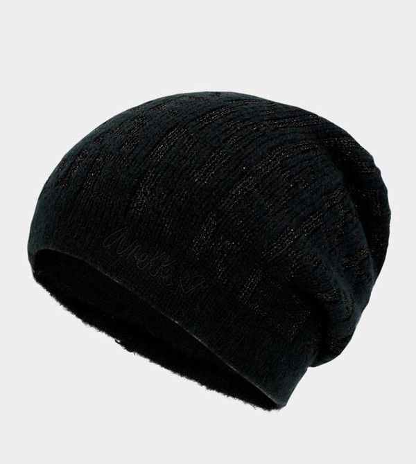 Anekke Black Contemporary Knit Cappelli | HE0597486