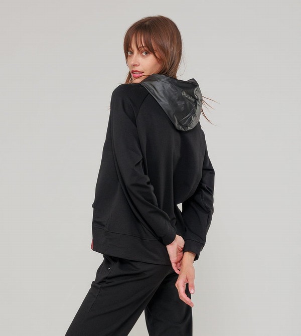 Anekke Black Hoodie Felpe | KO1245607