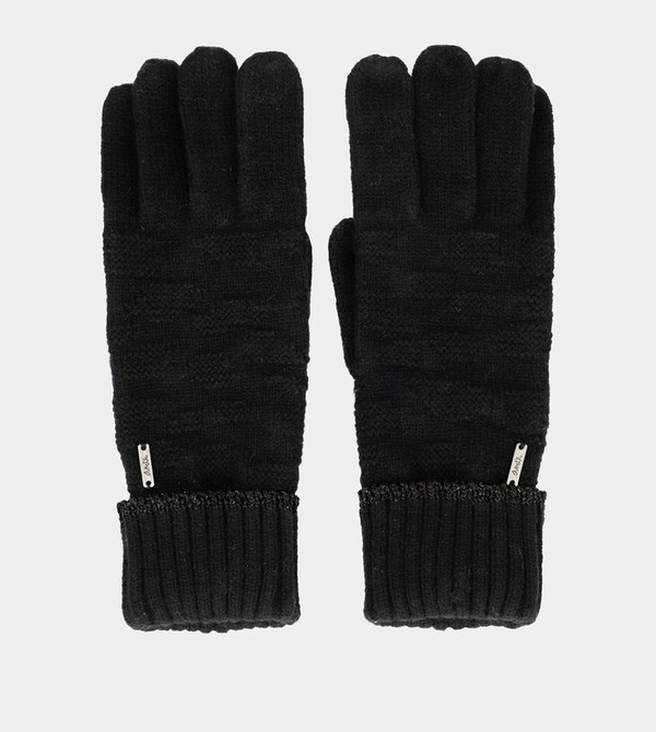 Anekke Black Knit Guanti | TF1943705
