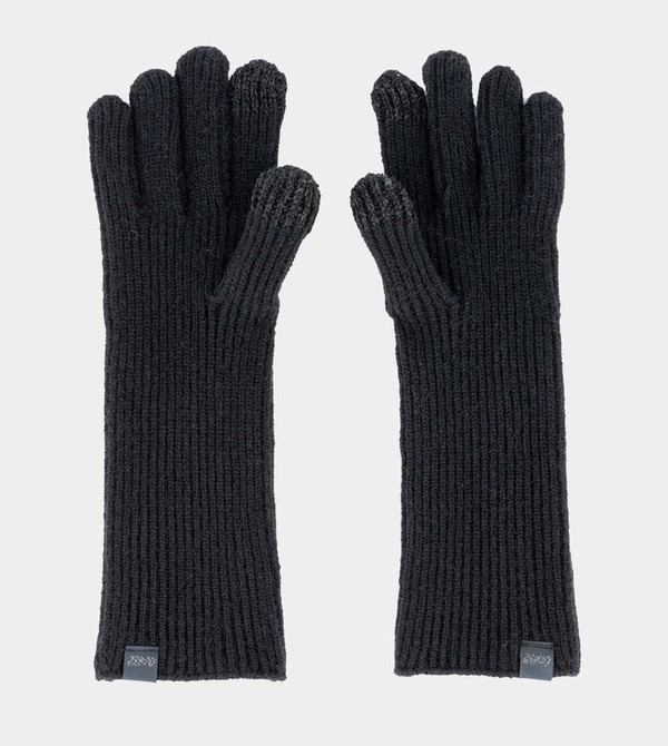 Anekke Black Knitted Guanti | OK2854703