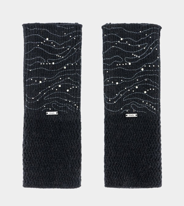 Anekke Black Knitted Guanti | OK2854703