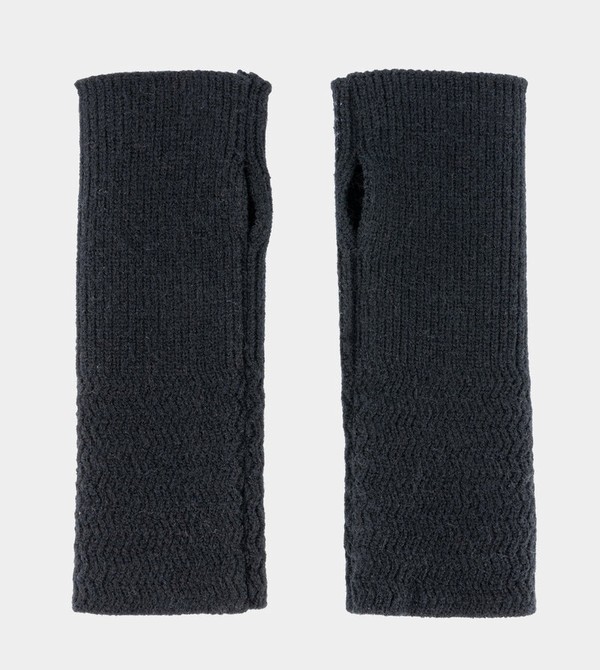 Anekke Black Knitted Guanti | OK2854703
