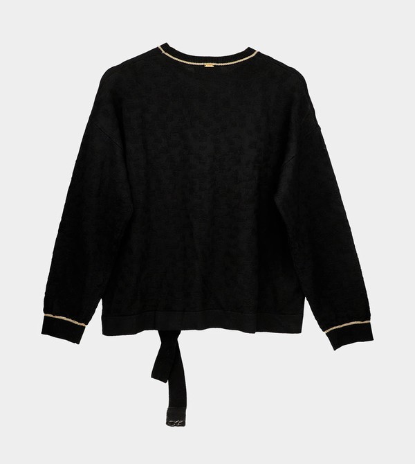 Anekke Black Shōen Crew Neck Maglioni | JS6751248
