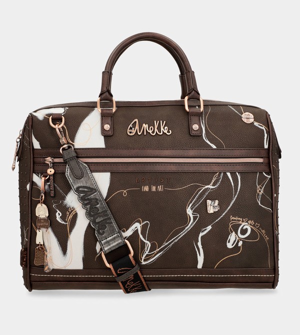 Anekke Brown Briefcase Nature Shodō Borse Per Documenti | VX3967281