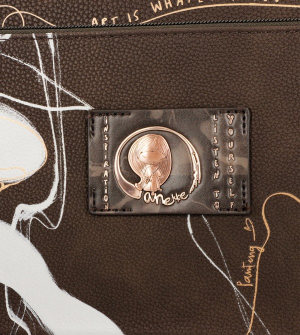 Anekke Brown Briefcase Nature Shodō Borse Per Documenti | VX3967281