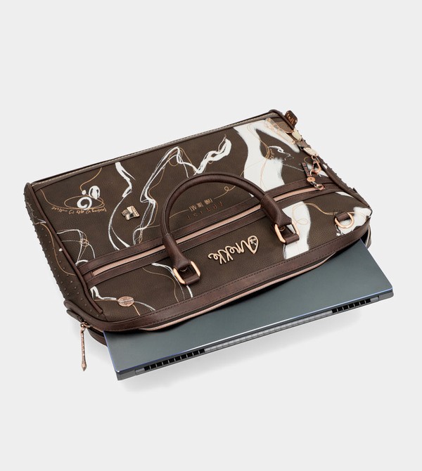 Anekke Brown Briefcase Nature Shodō Borse Per Documenti | VX3967281