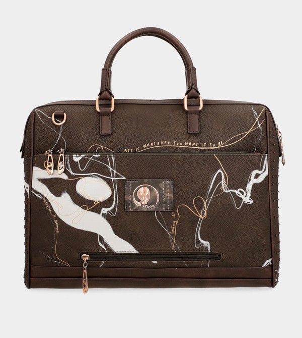 Anekke Brown Briefcase Nature Shodō Borse Per Documenti | VX3967281