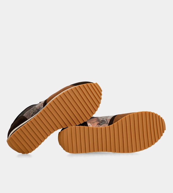 Anekke Brown Palette Patterned Sports Scarpe | LM6924507