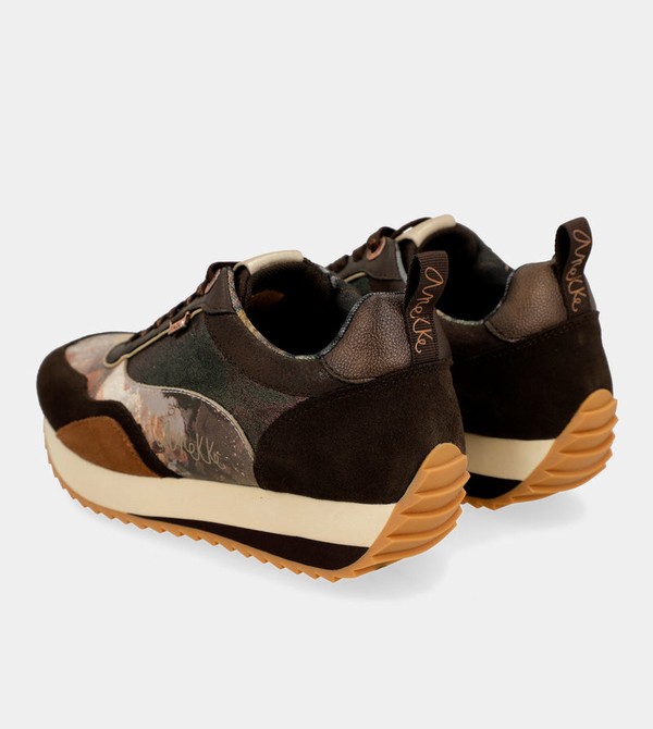 Anekke Brown Palette Patterned Sports Scarpe | LM6924507