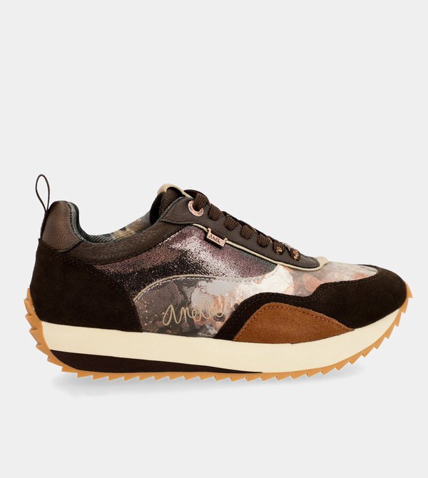 Anekke Brown Palette Patterned Sports Scarpe | LM6924507