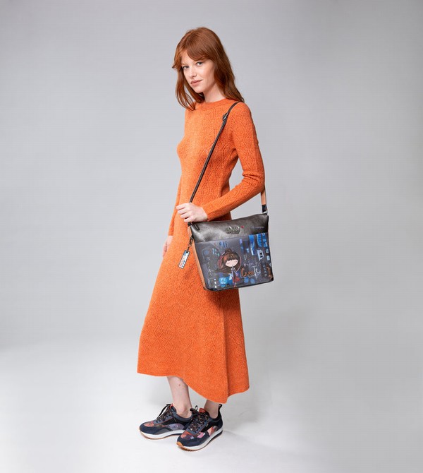 Anekke Contemporary Large Printed Messenger Borse Crossbody | YT0487519