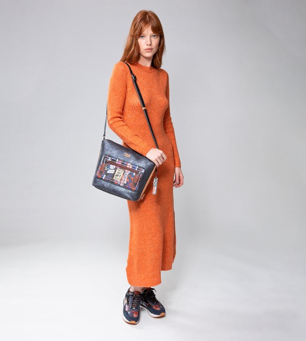 Anekke Contemporary Large Printed Messenger Borse Crossbody | YT0487519