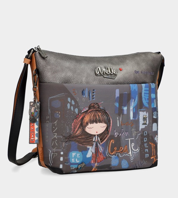 Anekke Contemporary Large Printed Messenger Borse Crossbody | YT0487519