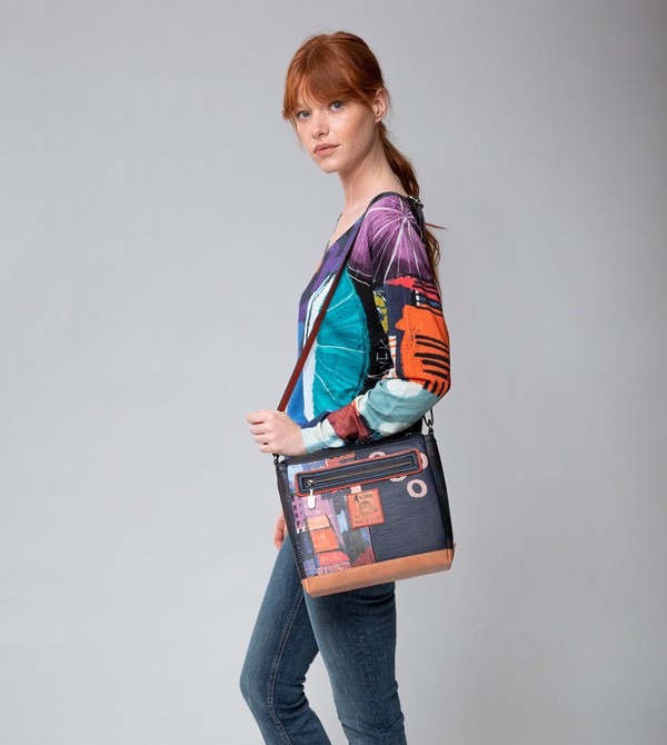 Anekke Contemporary Rectangular 3 Compartment Contemporary Borse Crossbody | KQ5289341